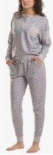 Splendid Women 2-Piece PJ Lounge Set GRAY w/Heart Drawstring  Pockets Choose Sz
