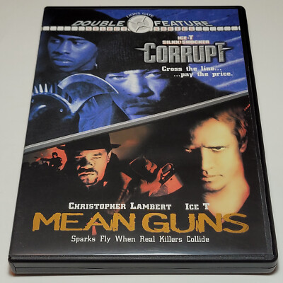 Corrupt / Mean Guns (DVD) Ice-T Christopher Lambert Free 1-Day Shipping