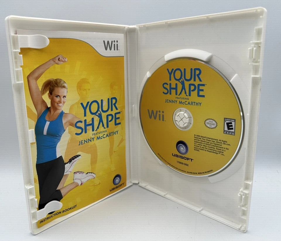 Your Shape Wii Jenny McCarthy Ubisoft Complete With Manual Free Shipping 2009 - Image 3 of 3