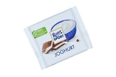 4x/8x genuine Ritter Sport Joghurt / Yoghurt chocolate   from Germany   TRACKED