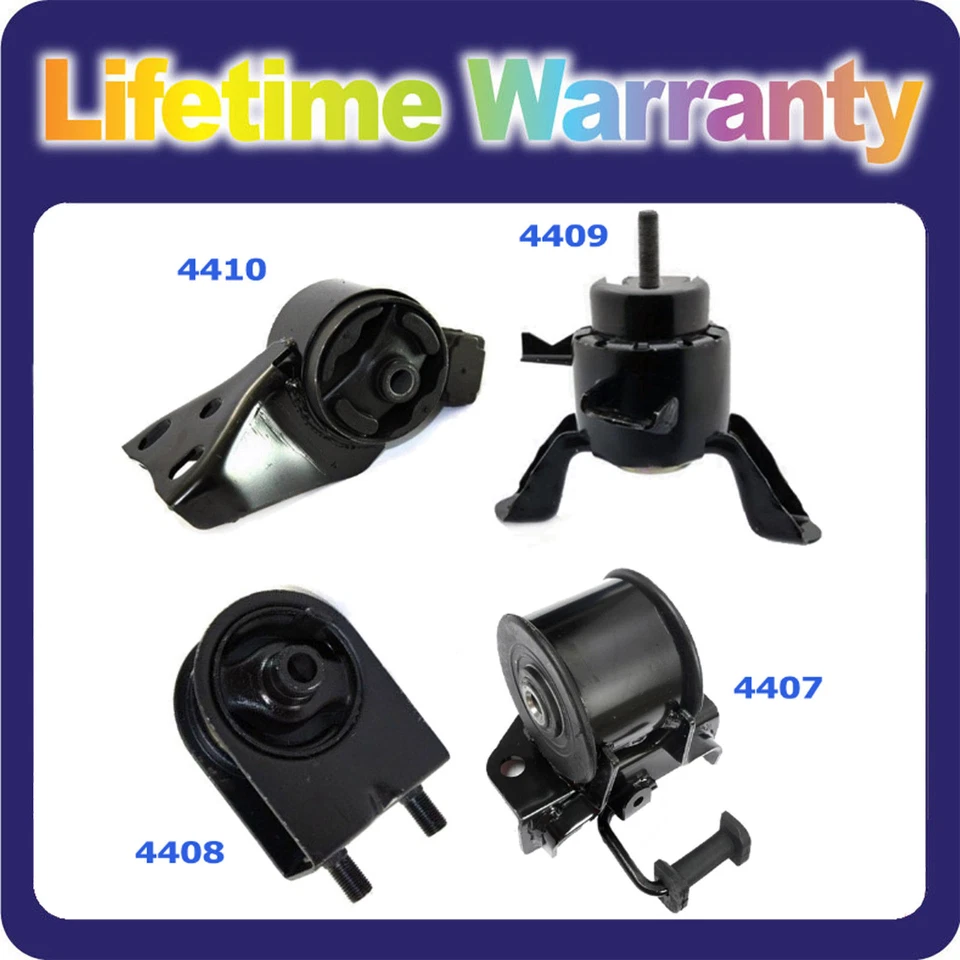 Engine Motor & Trans Mount 4PCS For 2002-2006 Mazda MPV 3.0L 4407 4408 4409 4410 - Image 2 of 4