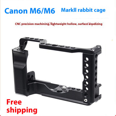 Camera Cage Quick Install Plate Camera Frame Base Suitable for Canon M6 Mark2