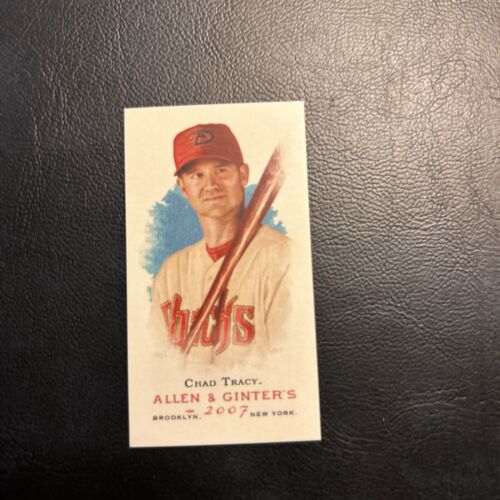 C53a 2007 Topps Allen Ginter Mini #93 Chad Tracy, Arizona Diamondbacks - Picture 2 of 2