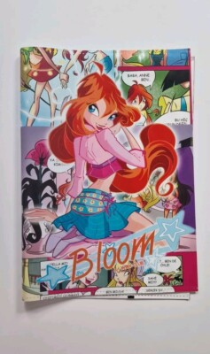 Hefthülle Buchumschlag Winx A4