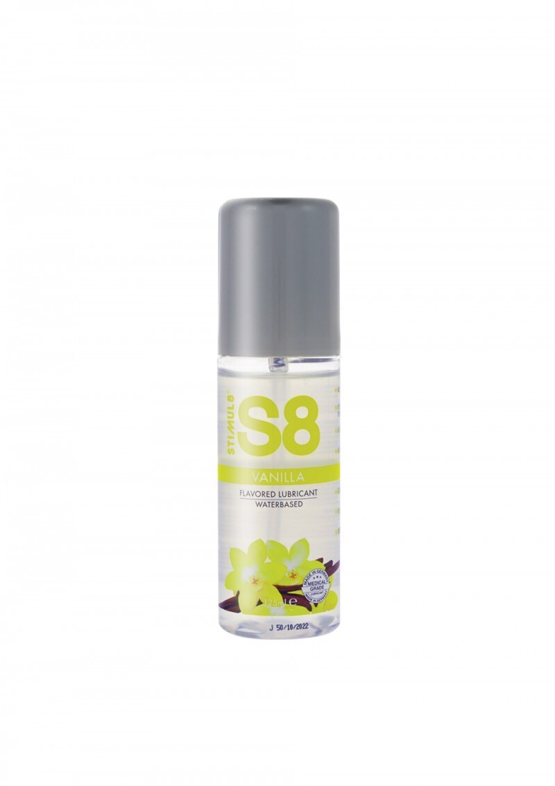Lubrificante intimo vaginale anale 125 ml vaniglia lube gel crema a base acqua s