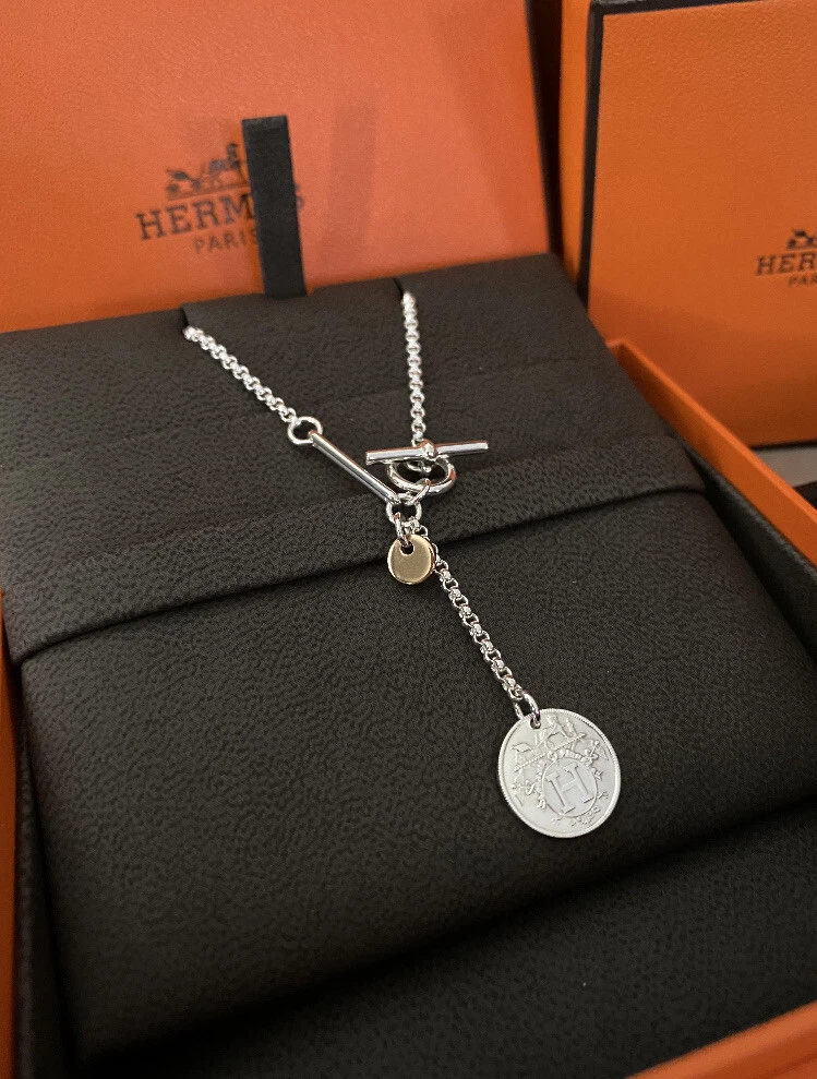 HERMES Ex-Libris ミディアムネックレス elegant アイテム