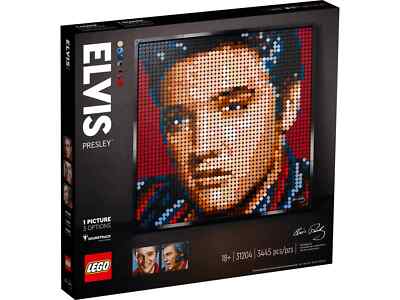 LEGO Art: Elvis Presley “The King” (31204) - Brand New & Sealed 