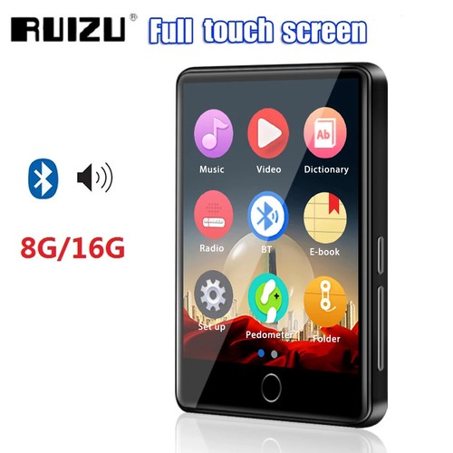 Lettore MP3/MP4 Bluetooth 128GB - Sport, Radio FM, Registratore, Alluminio