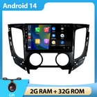 For Mitsubishi Triton MQ MR 2015-2019 Car Stereo Android 14 GPS 9'' CARPLAY NAVI
