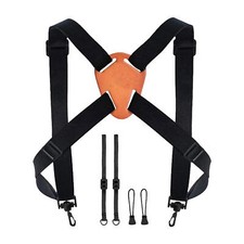 Bino Chest Straps Small Binocular Harness Shoulder Carrier For Hunting, Birding