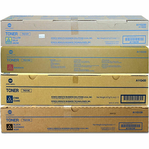 Konica Minolta BIZHUB C360 (TN319)Toner Cartridge Set:Black 29,000