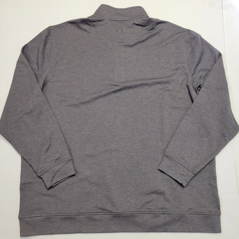 $118 Nuevo Suéter CABEZA DE PATO Cuarto Cremallera PERFORMANCE 2XL Gris Algodón Mezcla de Poliéster Foto 2 de 4
