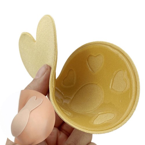 Women Bra Strapless Backless Silicone Stick On Push Up Invisible Adhesive Bra" - Picture 13 of 18