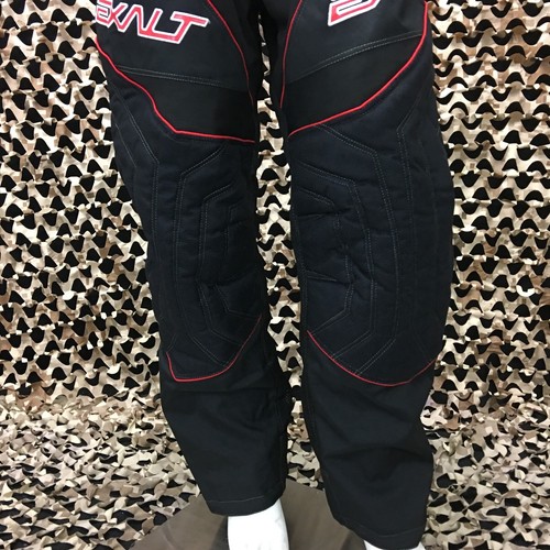 NEW Exalt TIV T4 Pro Padded Paintball Pants - Black/Red - Medium - Picture 3 of 12