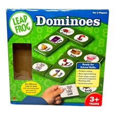 Vintage Leap Frog Dominoes - 2005 - EUC - 99 Complete - Cardinal