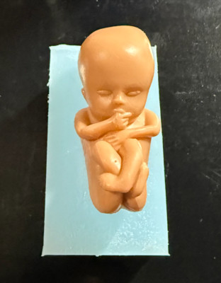 Silicone molds, Human Baby Figure Mini Dolls Organs Anatomy Skeleton