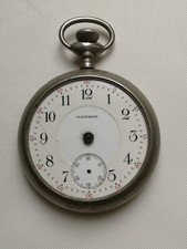Antico Orologio da Tasca Waltham - Uomo - Ferrovia - Silveroid