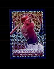 2021 Panini Chronicles #22 Pete Alonso Overdrive Blue Velocity