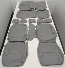 For Toyota 4runner Sr5 2003-2009 Gray Leather Seat Covers Mb139 For Toyota 4runner Sr5 2003-2009 Gray Leather Seat Covers Mb139