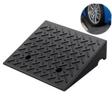 Rubber Curb Ramp 19.6" &times; 19.6" &times; 5", Heavy Duty 19.6 x 19.6 x 5 Inch - 1 PCS