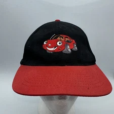 The Chevron Cars Hat Chevron with Techron 1995 vintage talking car red black cap