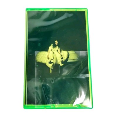 Billie Eilish - WHEN WE ALL FALL ASLEEP WHERE DO WE GO Cassette Tape GLOW SEALED