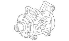 Genuine Toyota A/C Compressor 88320-04070