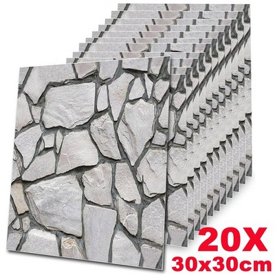 Wandverkleidung Steinoptik 3D Wandpaneele Steinmauer Grau steinoptik wanddekor
