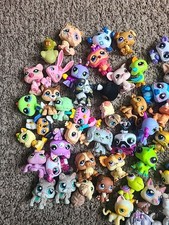LPS Littlest Pet Shop Lot 60 Mixed Pets