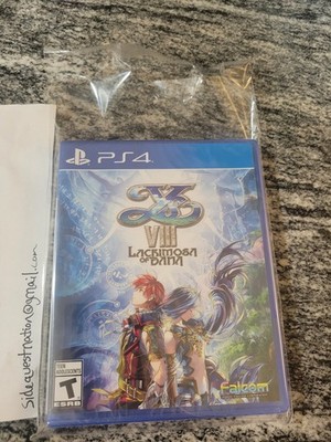 Ys VIII: Lacrimosa of Dana (PlayStation 4, 2017) Factory Sealed Free PS5 Upgrade