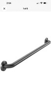Glacier Bay 36 in. L x 3.1 in. ADA Compliant Grab Bar in Brushed Stainless Steel