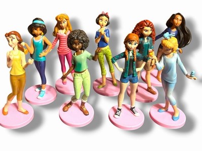 Disney Wreck It Ralph Breaks Internet Teen Princesses Toys Figures Set/9 Comfy 