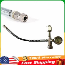 PCP SCBA Fill Station Refill Charging 4500PSI Adapter Air Rifle Paintball + Hose