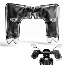 Motorcycle Handlebar Muffs Thermal Bike Mittens Black