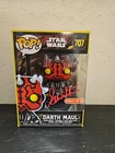 Funko Pop! Star Wars Darth Maul Retro #707 Target Exclusive Signed Sam Witwer