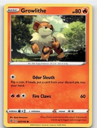 Growlithe 027/192 Common - Rebel Clash