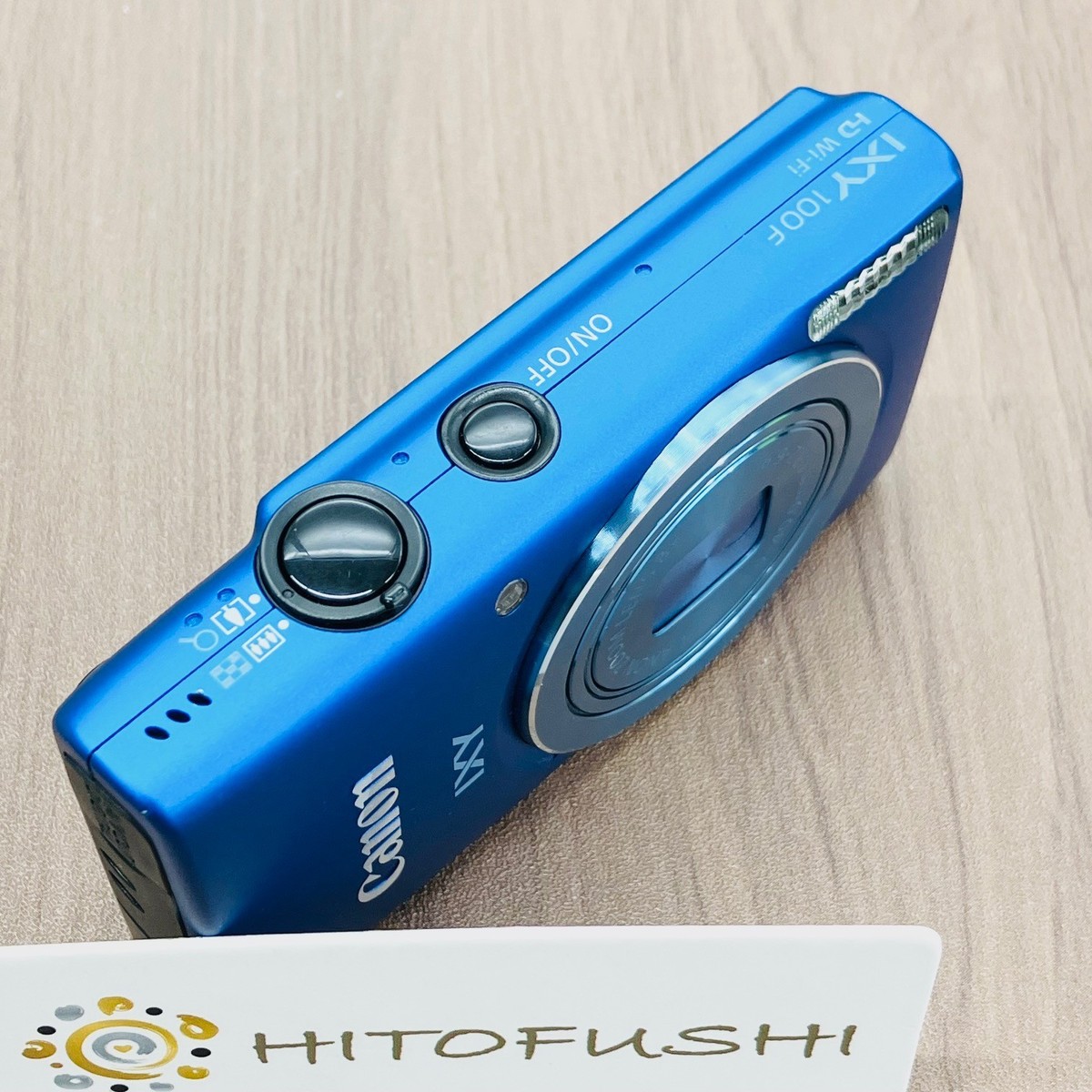 Canon IXY 100F ELPH 120 IS IXUS 135 16MP Blue Camera 8x Zoom