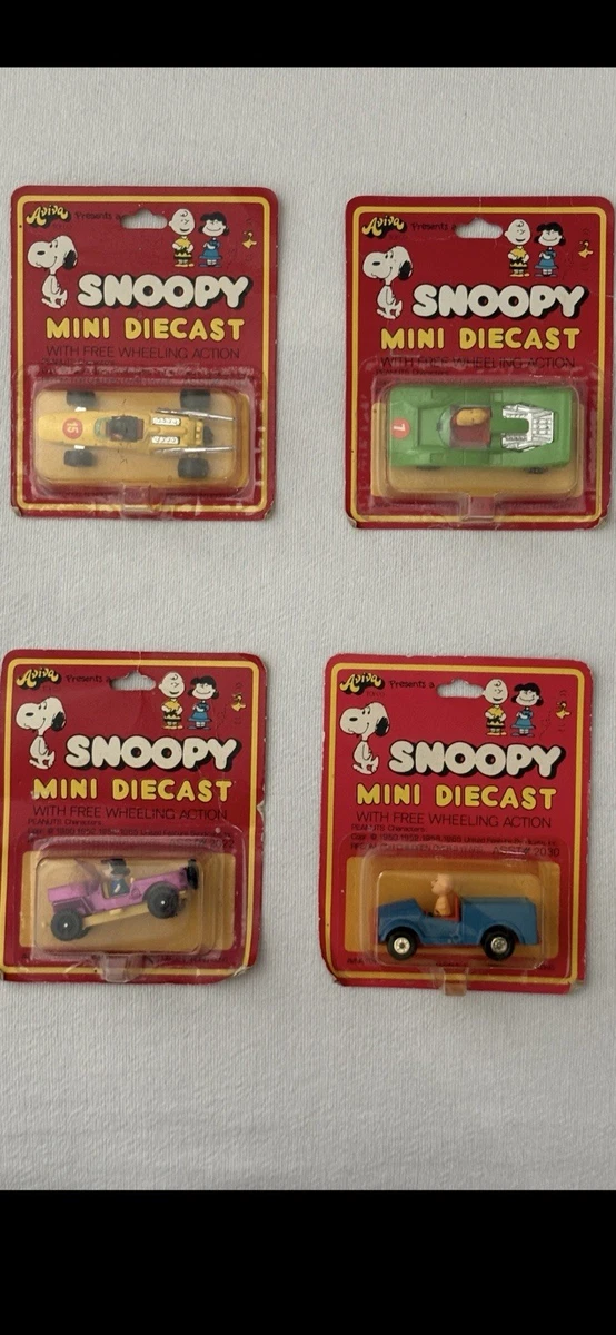 Snoopy Diecast Car In Vintage Manufacture Diecast Cars, Trucks