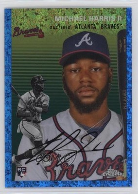 2023 Topps Chrome Platinum Anniversary /199 Michael Harris II #450 Rookie RC 3q7