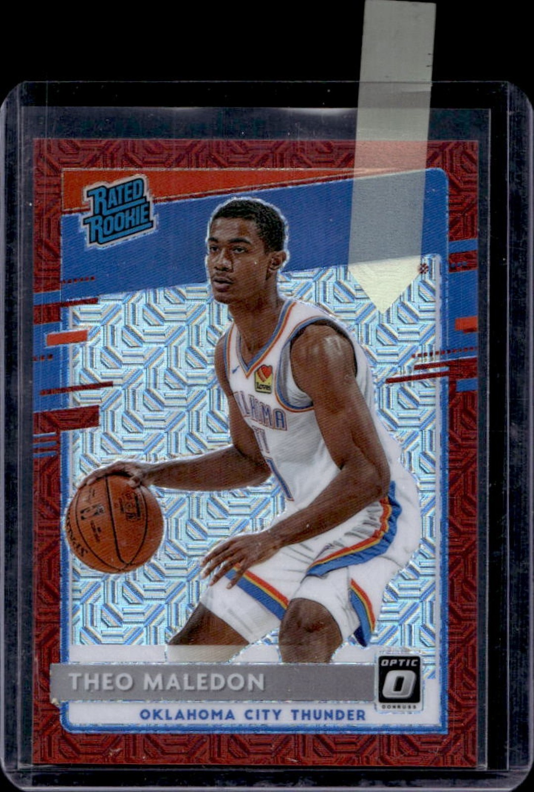 2020-21 Donruss Optic Theo Maledon Choice Red RC #20/88 Thunder