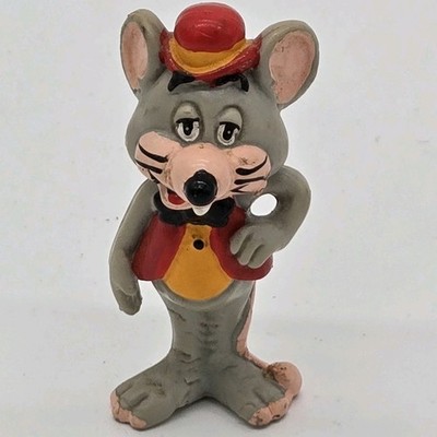 Vintage Chuck E. Cheese Pizza Time Theater 2 1/2'' PVC Figur 1983 Nostalgie