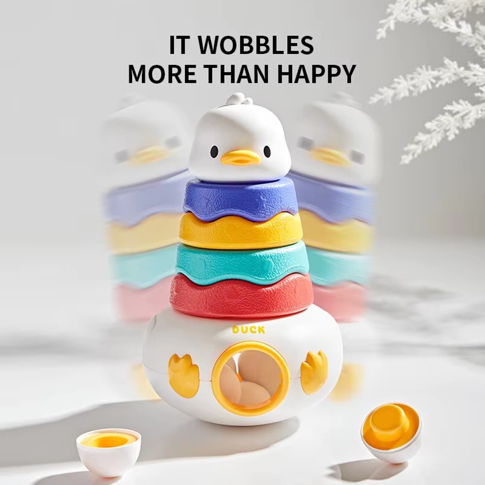 Giocattolo Educativo Tumbler Duck per Bambini foto 6