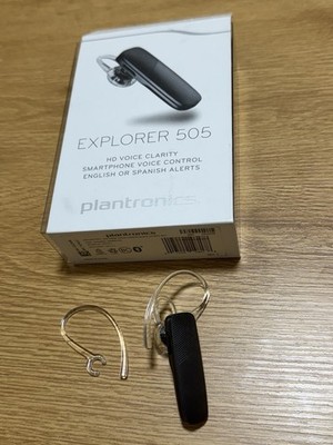 Plantronics Explorer 505 Black Bluetooth Headset **Bad Battery**