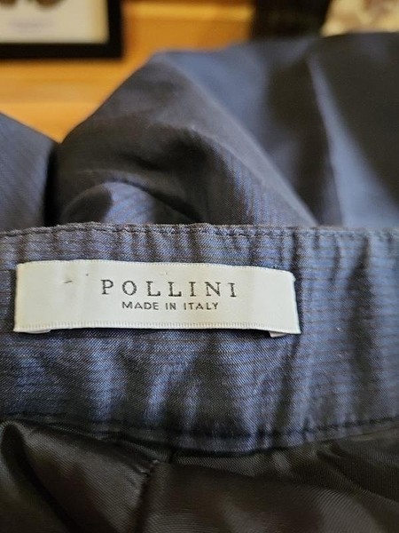 Women Pollini Trousers Navy 38 / M / 46