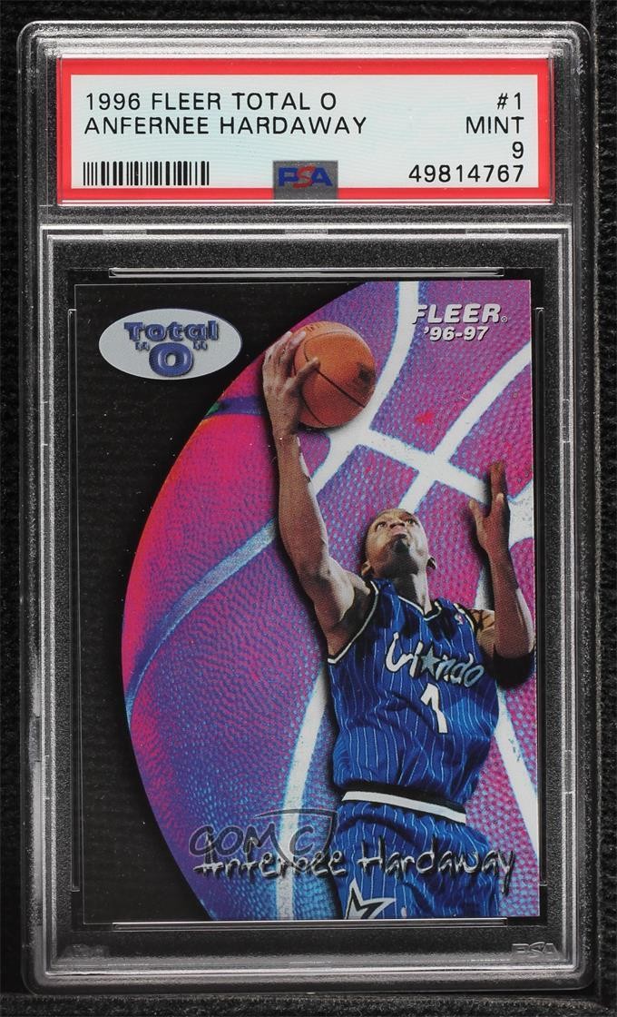 1996-97 Fleer Total O Anfernee Hardaway #1 PSA 9 MINT 0f67
