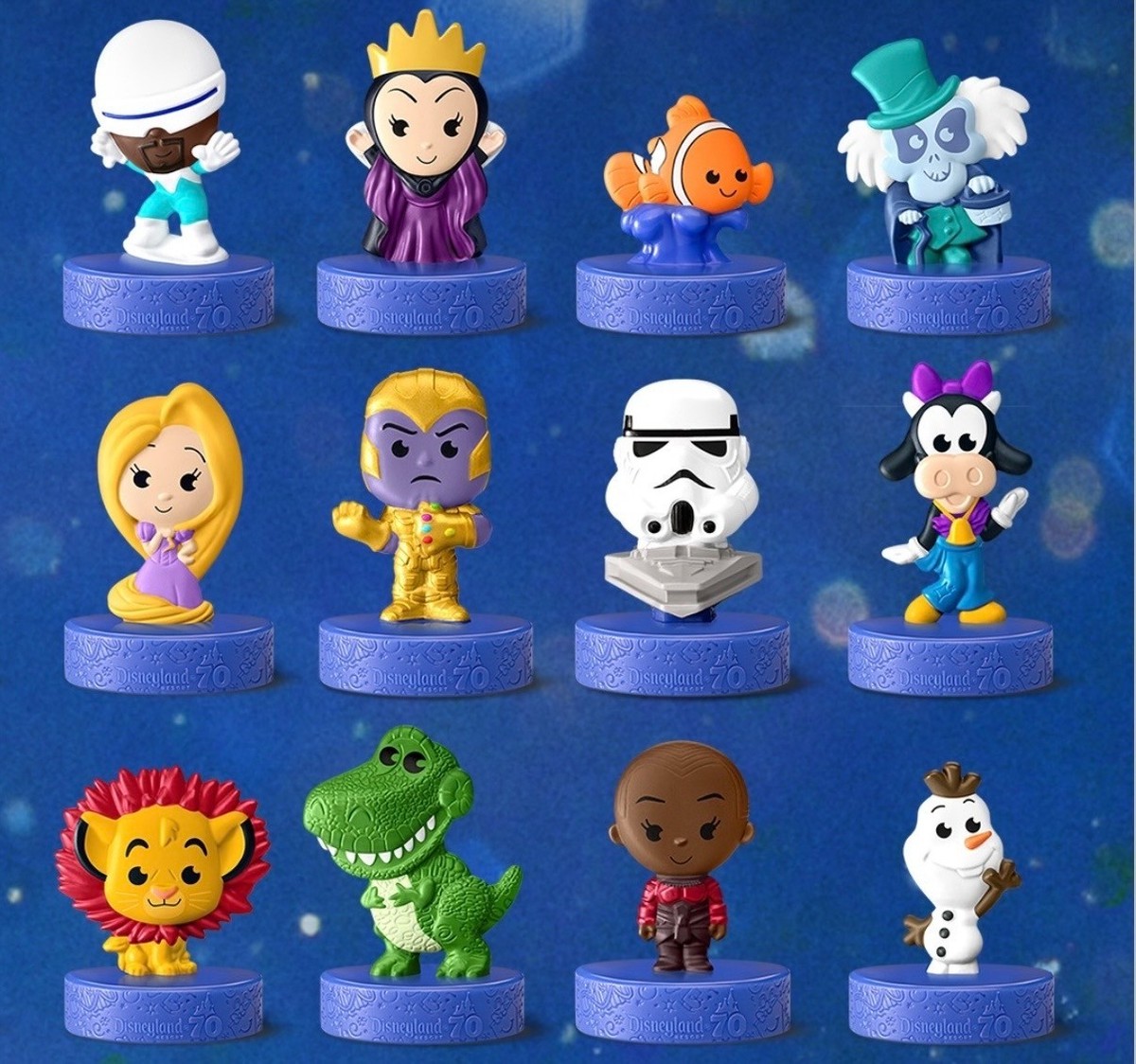 2025 McDonald's X Disney 70th Anniversary Collectibles Happy Meal