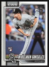 Wikelman Gonzalez 2026 Topps #167 RC Rookie White Sox 