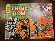 2 issue Marvel comic book lot ROM Spaceknight appearances FINE