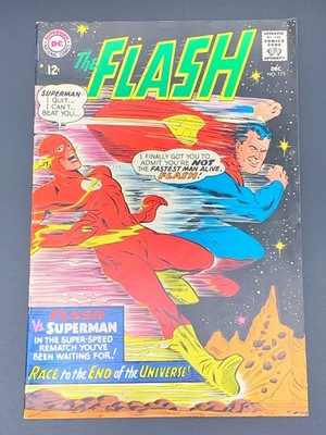 Flash #175 2nd Superman vs. Flash Race - 1967 (355) 