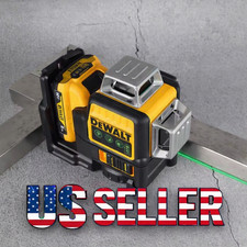 NEW DEWALT DW089LG Line Laser Level - Greeen BATTERY CHARGER BAG